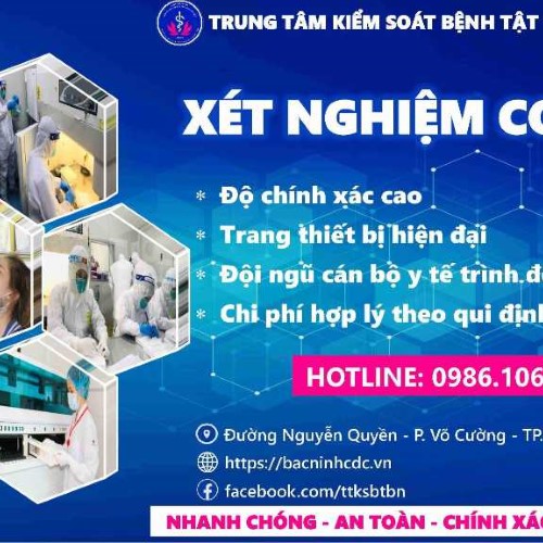 [THÔNG BÁO]: Triển khai xét nghiệm dịch vụ COVID-19