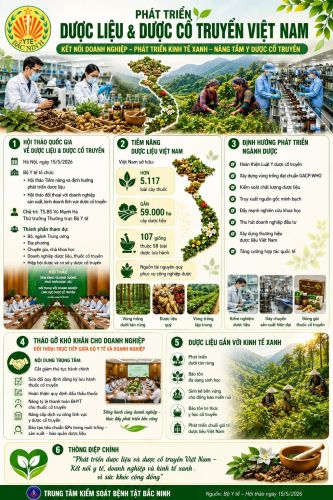 Infographic - Phát triển Dược liệu & Dược cổ truyền Việt Nam 2026
