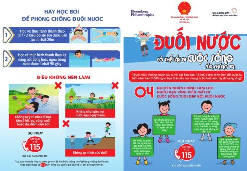 Tờ rơi đuối nước có thể lấy đi cuộc sống của chúng ta